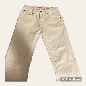 Kids Levi’s 510 Skinny white jeans size 12R